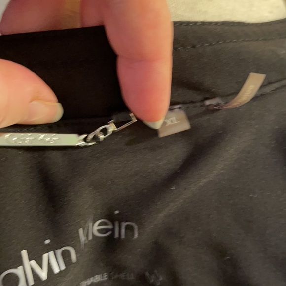 NWOT Calvin Klein Water Resistant Mod Biker Jacket - Picture 10 of 12